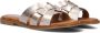 STEFANO LAURAN Slippers Dames 790 Maat: 36 Materiaal: Leer Kleur: Goudkleurig - Thumbnail 1