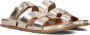 STEFANO LAURAN Slippers Dames 89863 1661 Maat: 37 Materiaal: Leer Kleur: Goud - Thumbnail 1