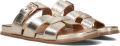 STEFANO LAURAN Slippers Dames 89863 1661 Leer Goud - Goud