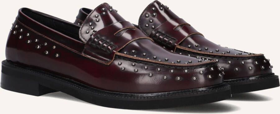 STEFANO LAURAN Loafers Dames 12095 Maat: 40 Materiaal: Leer Kleur: Rood