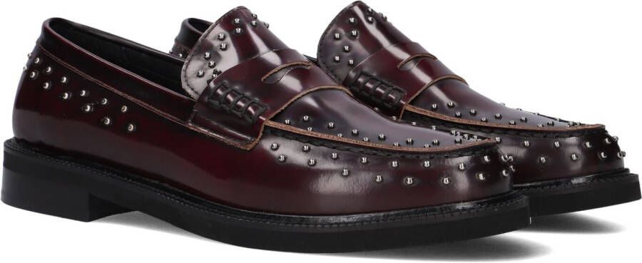 STEFANO LAURAN Loafers Dames 12095 Maat: 38 5 Materiaal: Leer Kleur: Rood