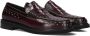 STEFANO LAURAN Loafers Dames 12095 Maat: 42 Materiaal: Leer Kleur: Rood - Thumbnail 1