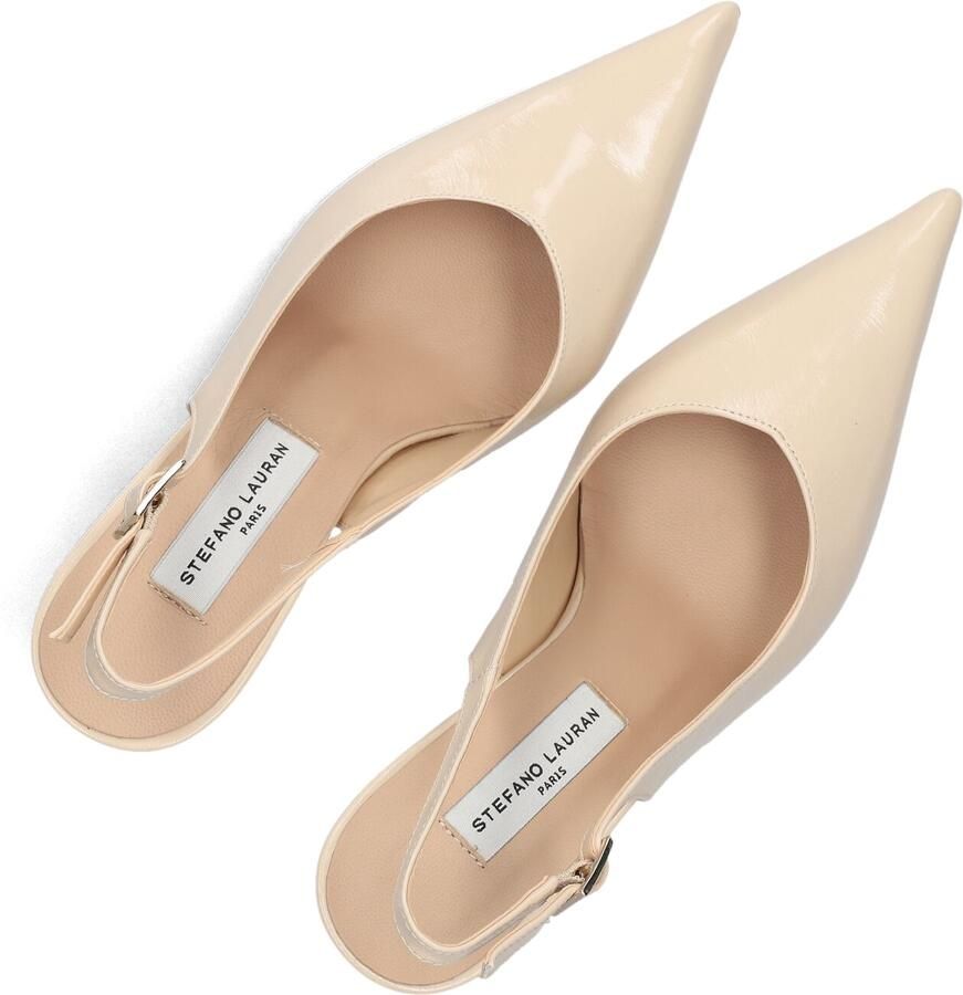 STEFANO LAURAN Slingbacks Dames 11113 Maat: 40 Materiaal: Leer Kleur: Beige - Foto 2