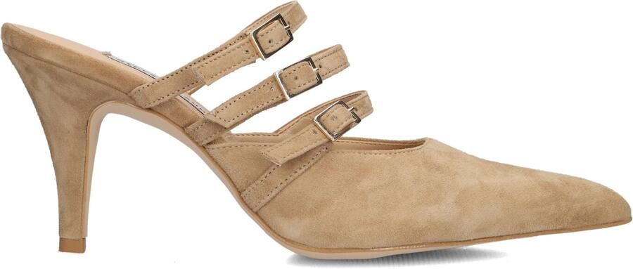 STEFANO LAURAN Muiltjes Dames 11121 Maat: 38 Materiaal: Suède Kleur: Beige - Foto 4
