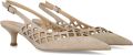 STEFANO LAURAN Slingbacks Dames 18819 Suède Beige - Beige
