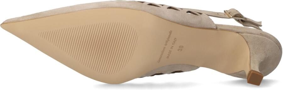 STEFANO LAURAN Slingbacks Dames 18819 Maat: 36 Materiaal: Suède Kleur: Beige - Foto 5