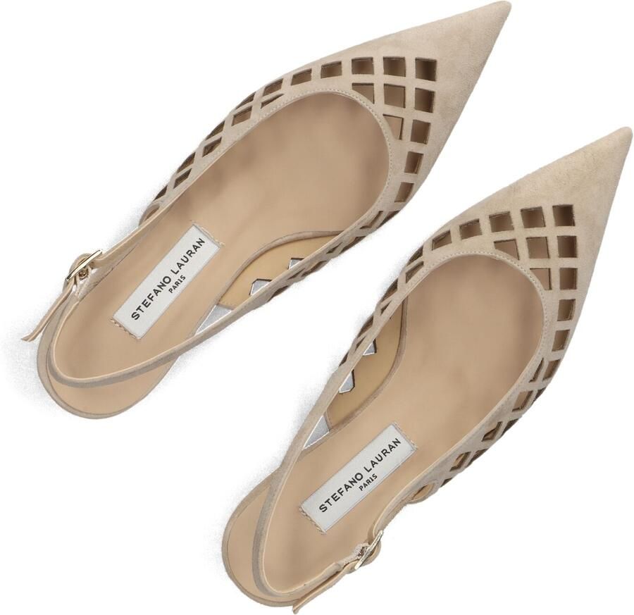 STEFANO LAURAN Slingbacks Dames 18819 Maat: 36 Materiaal: Suède Kleur: Beige - Foto 2
