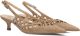 STEFANO LAURAN Slingbacks Dames 18819 Suède Beige - Beige