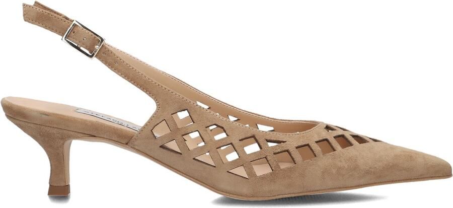 STEFANO LAURAN Slingbacks Dames 18819 Maat: 43 Materiaal: Suède Kleur: Beige - Foto 3
