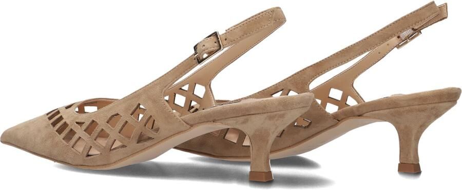 STEFANO LAURAN Slingbacks Dames 18819 Maat: 43 Materiaal: Suède Kleur: Beige - Foto 4