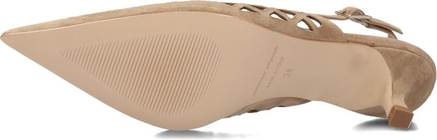 STEFANO LAURAN Slingbacks Dames 18819 Maat: 43 Materiaal: Suède Kleur: Beige - Foto 5