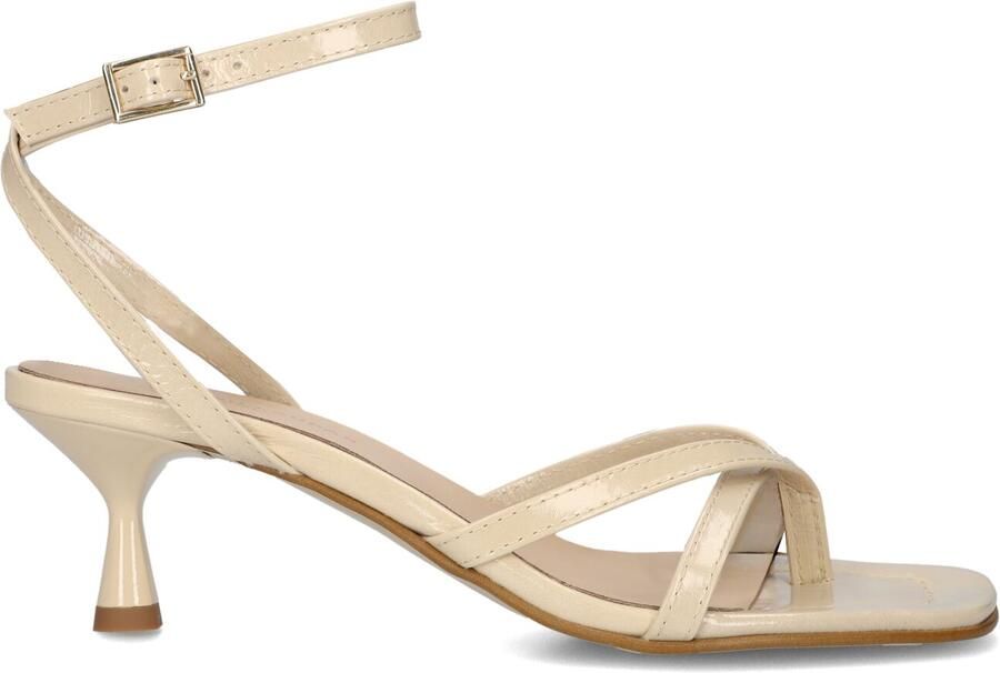STEFANO LAURAN Slingbacks Dames 25086 Maat: 40 Materiaal: Lakleer Kleur: Beige - Foto 3