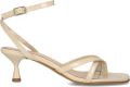 STEFANO LAURAN Sandalen met Hak Dames 25086 Lakleer Beige - Beige