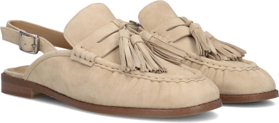 STEFANO LAURAN Slingbacks Dames 2900b Maat: 43 Materiaal: Suède Kleur: Beige