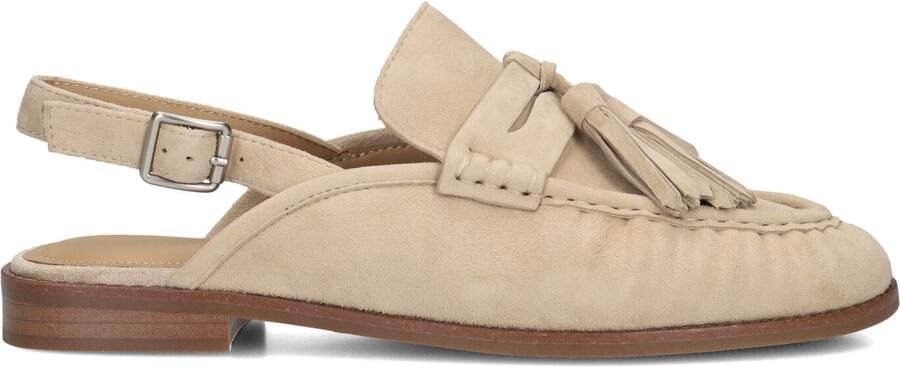 STEFANO LAURAN Slingbacks Dames 2900b Maat: 43 Materiaal: Suède Kleur: Beige - Foto 4