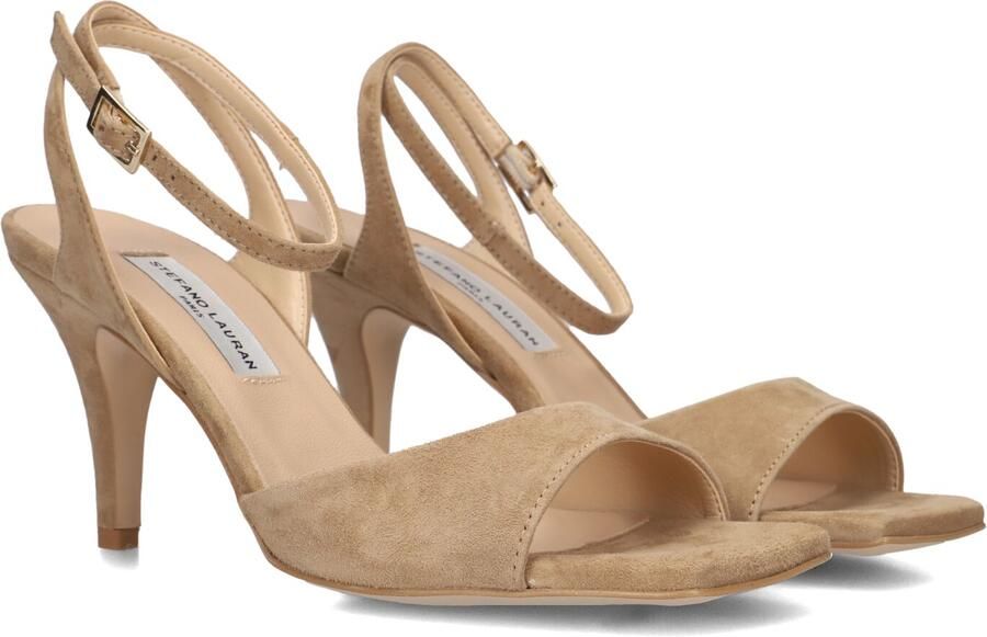 STEFANO LAURAN Slingbacks Dames 5005 Maat: 40 Materiaal: Suède Kleur: Beige