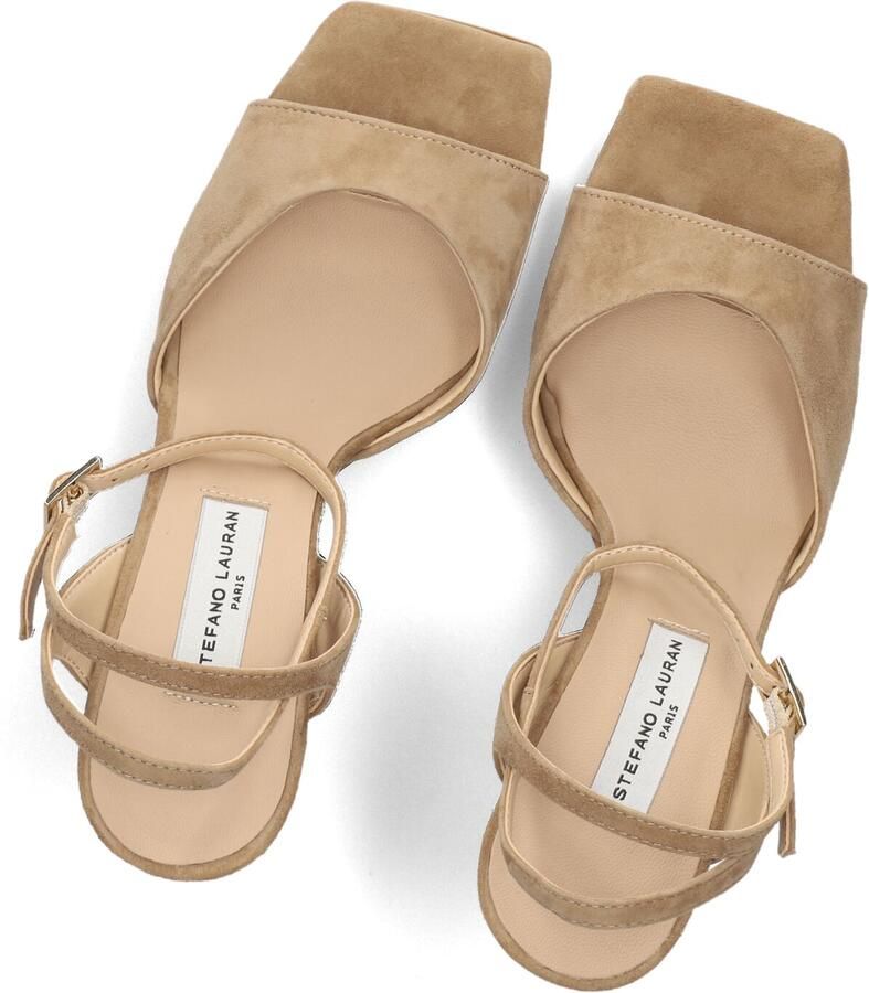 STEFANO LAURAN Slingbacks Dames 5005 Maat: 40 Materiaal: Suède Kleur: Beige - Foto 2
