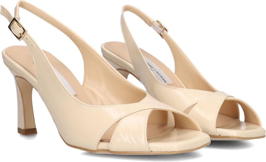 STEFANO LAURAN Slingbacks Dames 6716 Maat: 40 Kleur: Beige