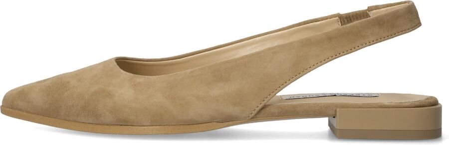 STEFANO LAURAN Slingbacks Dames 72251 Maat: 42 Materiaal: Suède Kleur: Beige - Foto 4