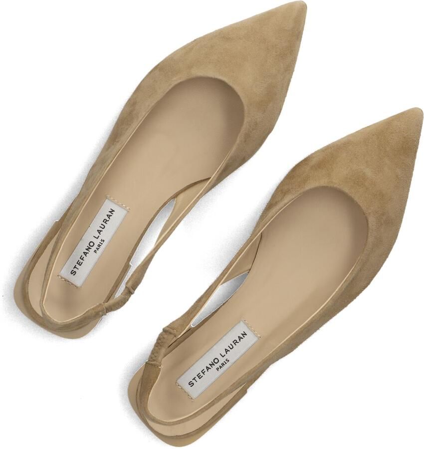 STEFANO LAURAN Slingbacks Dames 72251 Maat: 42 Materiaal: Suède Kleur: Beige - Foto 2