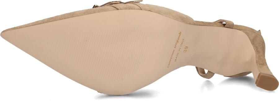 STEFANO LAURAN Slingbacks Dames 77212 Maat: 42 Materiaal: Suède Kleur: Beige - Foto 5