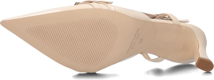 STEFANO LAURAN Slingbacks Dames 77212 Maat: 35 Materiaal: Lakleer Kleur: Beige - Foto 5