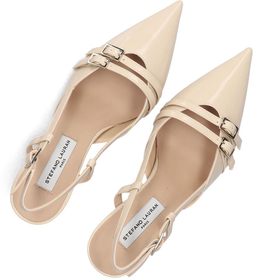 STEFANO LAURAN Slingbacks Dames 77212 Maat: 35 Materiaal: Lakleer Kleur: Beige - Foto 2