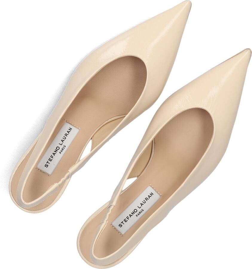 STEFANO LAURAN Slingbacks Dames 8879 Maat: 40 Materiaal: Lakleer Kleur: Beige - Foto 2
