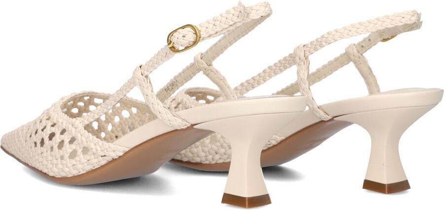 STEFANO LAURAN Slingbacks Dames Pe2601 Maat: 37 Materiaal: Raffia Kleur: Beige - Foto 3