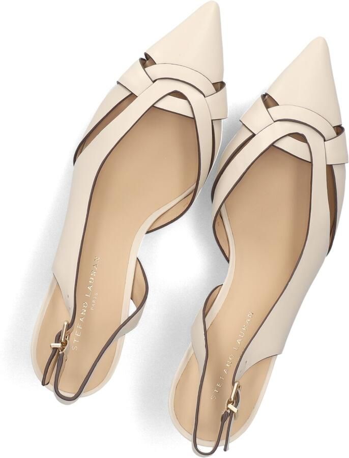 STEFANO LAURAN Slingbacks Dames St2639 Maat: 43 Materiaal: Leer Kleur: Beige - Foto 2
