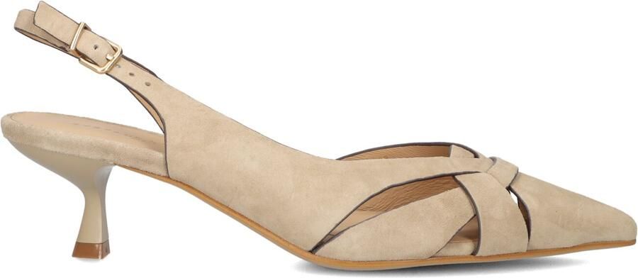 STEFANO LAURAN Slingbacks Dames St2639 Maat: 43 Materiaal: Suède Kleur: Beige - Foto 4