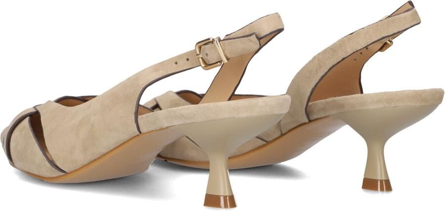 STEFANO LAURAN Slingbacks Dames St2639 Maat: 43 Materiaal: Suède Kleur: Beige - Foto 3