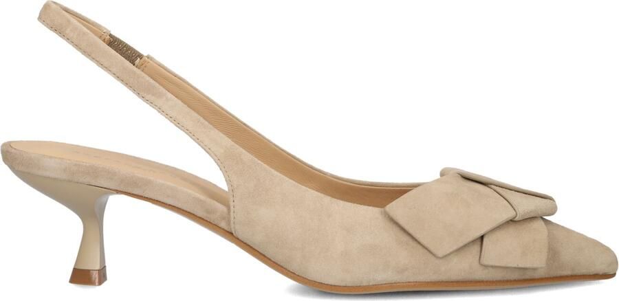 STEFANO LAURAN Slingbacks Dames St2642 Maat: 35 Materiaal: Suède Kleur: Beige - Foto 4