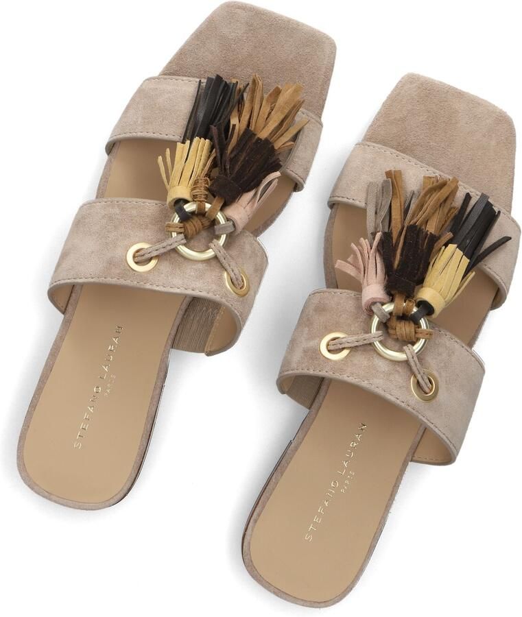 STEFANO LAURAN Slingbacks Dames St2650 Maat: 41 Materiaal: Suède Kleur: Beige - Foto 2