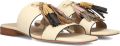 STEFANO LAURAN Slingbacks Dames St2650 Leer Beige - Beige