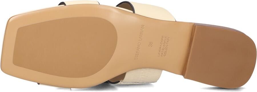 STEFANO LAURAN Slingbacks Dames St2650 Maat: 38 Materiaal: Leer Kleur: Beige - Foto 4
