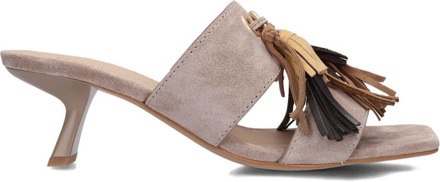 STEFANO LAURAN Slingbacks Dames St2651b Maat: 37 Materiaal: Suède Kleur: Beige - Foto 3