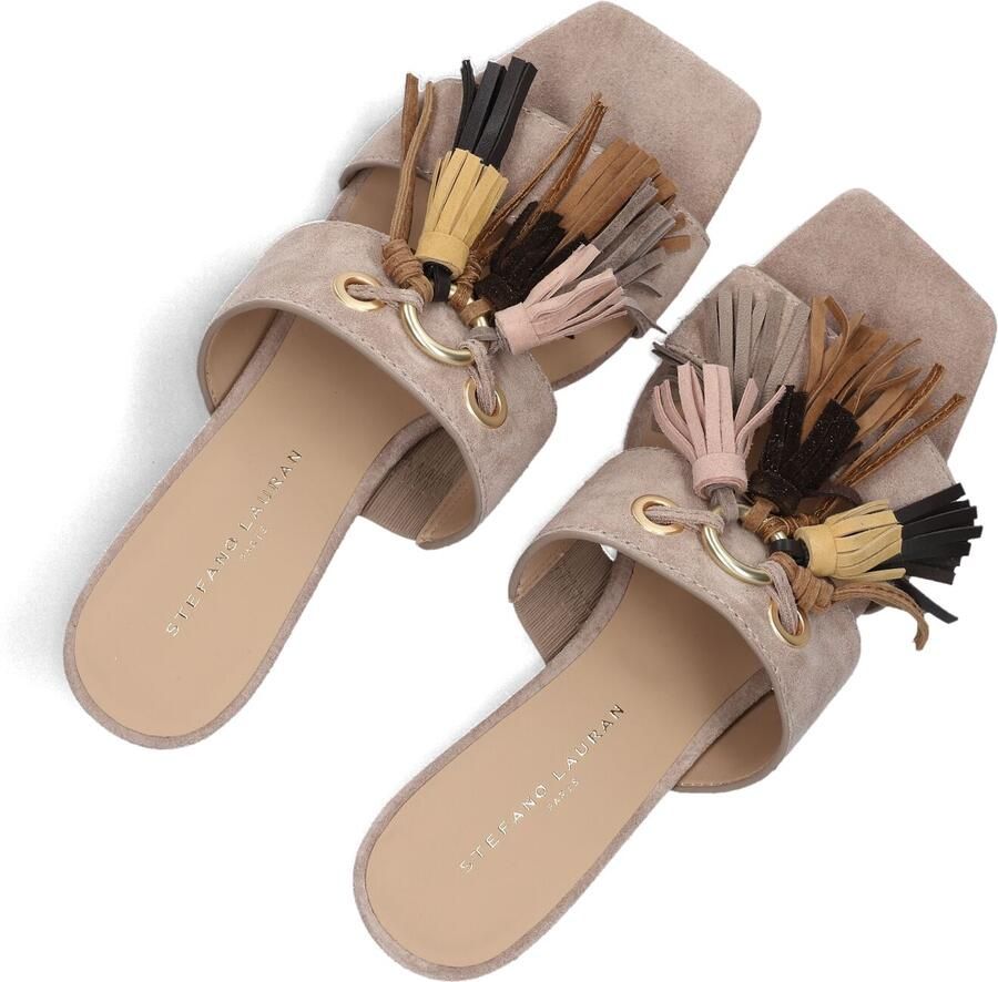 STEFANO LAURAN Slingbacks Dames St2651b Maat: 37 Materiaal: Suède Kleur: Beige - Foto 2