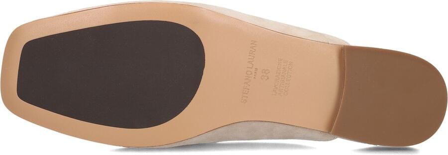 STEFANO LAURAN Instappers Dames 4015 Maat: 42 Materiaal: Suède Kleur: Beige - Foto 4