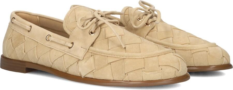 STEFANO LAURAN Instappers Dames D24063 Maat: 39 Materiaal: Suède Kleur: Beige