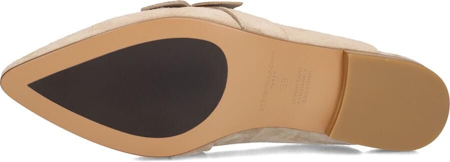 STEFANO LAURAN Instappers Dames E2573f Maat: 38 Materiaal: Suède Kleur: Beige - Foto 3