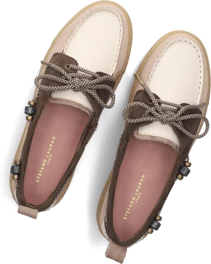 STEFANO LAURAN Beige Instappers Silk-06 - Foto 2