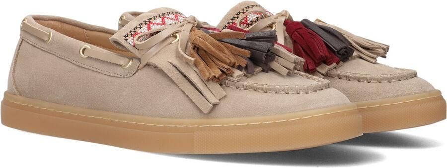 STEFANO LAURAN Instappers Dames St2582 Maat: 36 Materiaal: Suède Kleur: Beige