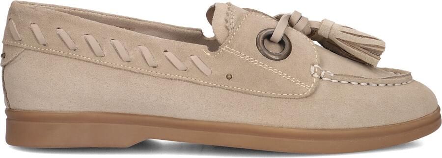 STEFANO LAURAN Instappers Dames Zalama-30 Maat: 39 Materiaal: Suède Kleur: Beige - Foto 4