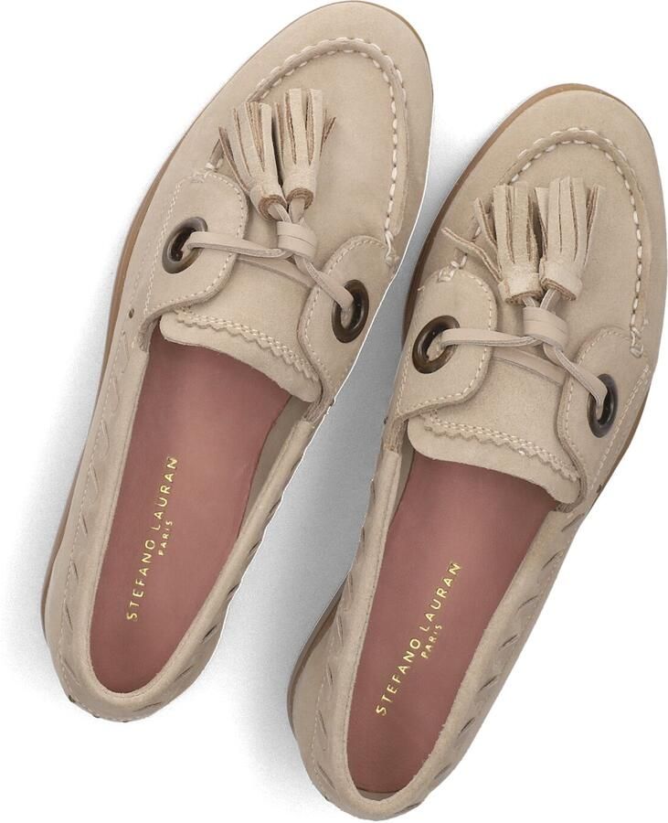 STEFANO LAURAN Instappers Dames Zalama-30 Maat: 39 Materiaal: Suède Kleur: Beige - Foto 2