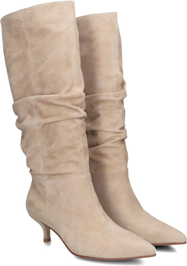 STEFANO LAURAN Hoge Laarzen Dames E25555 Maat: 42 Materiaal: Suède Kleur: Beige