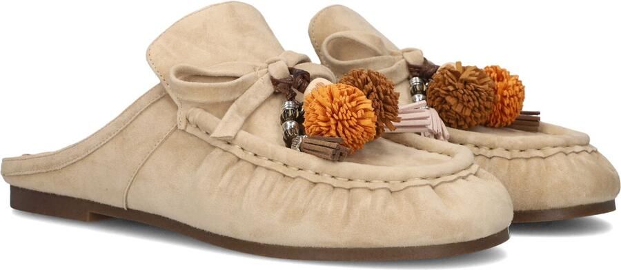 STEFANO LAURAN Loafers Dames 2901 Maat: 43 Materiaal: Suède Kleur: Beige