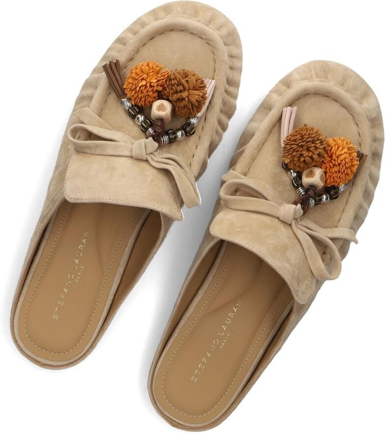 STEFANO LAURAN Loafers Dames 2901 Maat: 43 Materiaal: Suède Kleur: Beige - Foto 2