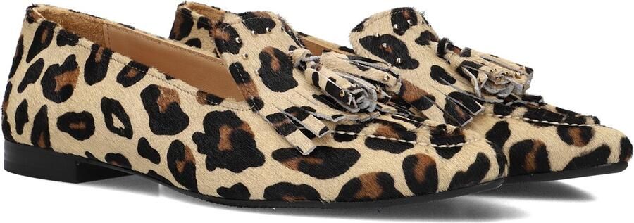 STEFANO LAURAN Loafers Dames 4660 Maat: 35 Materiaal: Ponyhair Kleur: Beige