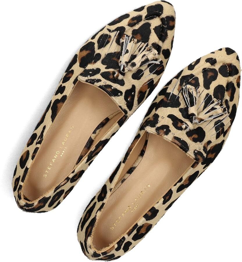STEFANO LAURAN Loafers Dames 4660 Maat: 37 5 Materiaal: Ponyhair Kleur: Beige - Foto 2